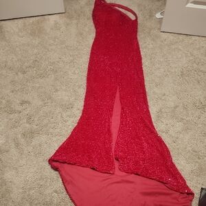 Elegant Pink Prom Dress